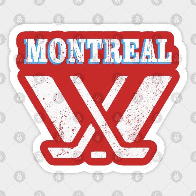 Montreal - PWHL Sticker by freshtext Apparel10